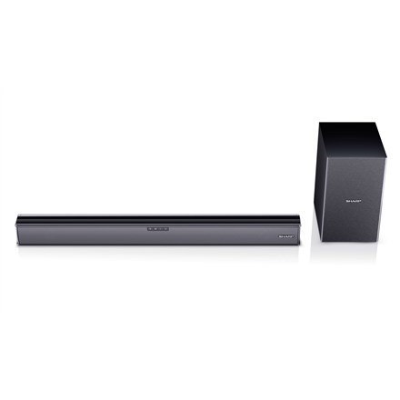 Soundbar Sharp HT-SBW182 2.1 Slim Soundbar HDMI, Optical, Bluetooth, 160 W, 74 cm with Wireless Subwoofer Soundbar Sharp HT-SBW182 2.1 Slim Soundbar HDMI, Optical, Bluetooth, 160 W, 74 cm with Wireless Subwoofer