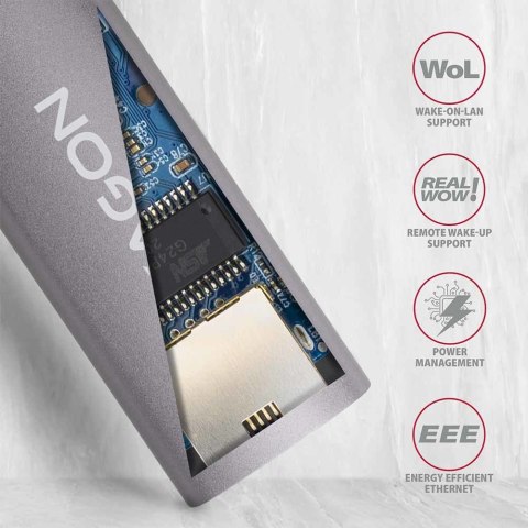 Axagon ADE-TR karta sieciowa Ethernet 1000 Mbit/s