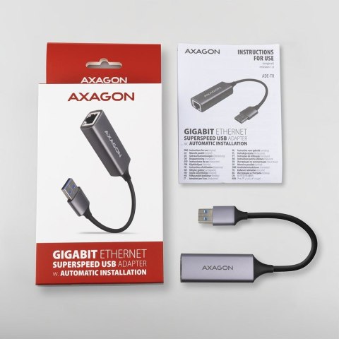 Axagon ADE-TR karta sieciowa Ethernet 1000 Mbit/s