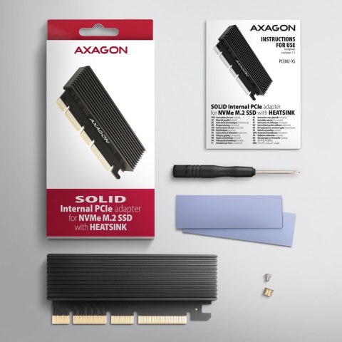 Axagon PCEM2-XS adapter Wewnętrzny M.2 Axagon PCEM2-XS adapter Wewnętrzny M.2