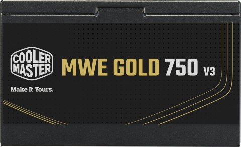 COOLER MASTER ZASILACZ MWE Gold 750 -V3 ATX 3.1 COOLER MASTER ZASILACZ MWE Gold 750 -V3 ATX 3.1