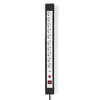 Listwa przeciwprzepięciowa Nedis 10 gniazd kabel 3m