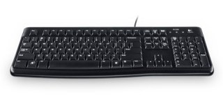Logitech Keyboard K120 for Business klawiatura Uniwersalne USB QWERTZ Czeski Czarny