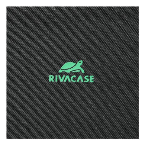 Rivacase Gremio plecak City backpack Czarny Poliester, Przetworzony politereftalan etylenu (rPET)