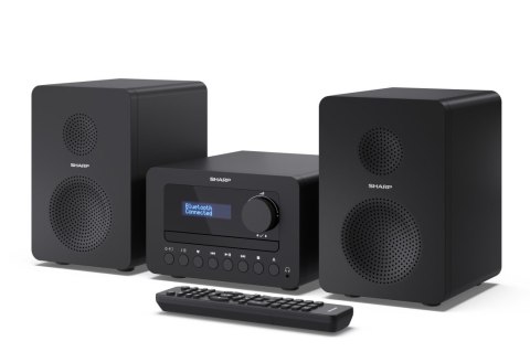 Sharp TOKYO DAB+ HI-FI Micro System System micro domowego audio 40 W Czarny Sharp TOKYO DAB+ HI-FI Micro System System micro domowego audio 40 W Czarny