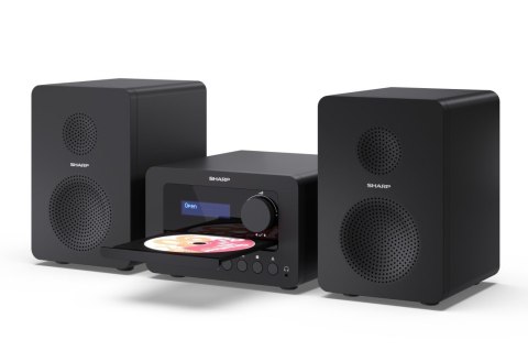 Sharp TOKYO DAB+ HI-FI Micro System System micro domowego audio 40 W Czarny Sharp TOKYO DAB+ HI-FI Micro System System micro domowego audio 40 W Czarny