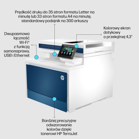 Urządzenie wielofunkcyjne HP Color LaserJet Pro 4302dw - mul