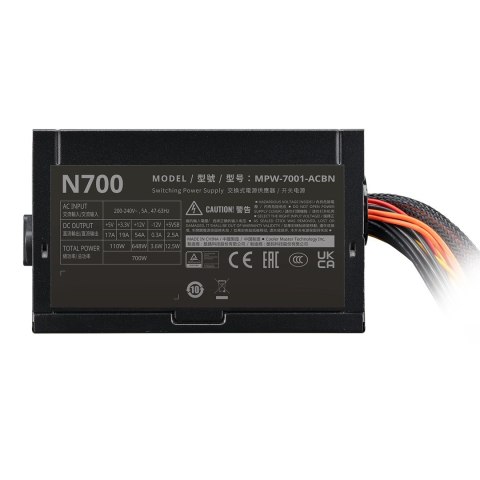 Zasilacz Cooler Master Elite NEX N700 230V A/EU Cable Zasilacz Cooler Master Elite NEX N700 230V A/EU Cable