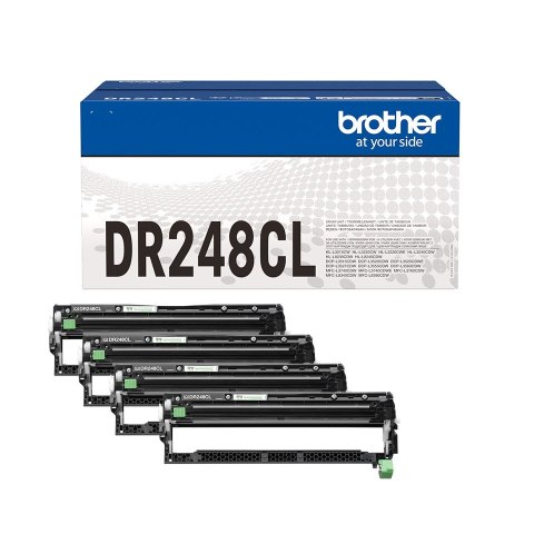 Brother DR-248CL bęben do tonera Oryginalny 4 szt. Wielopak Brother DR-248CL bęben do tonera Oryginalny 4 szt. Wielopak