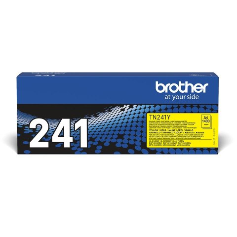 Brother TN-241Y kaseta z tonerem 1 szt. Oryginalny Żółty Brother TN-241Y kaseta z tonerem 1 szt. Oryginalny Żółty