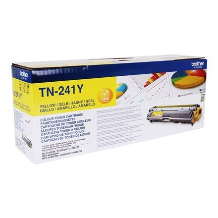 Brother TN-241Y kaseta z tonerem 1 szt. Oryginalny Żółty Brother TN-241Y kaseta z tonerem 1 szt. Oryginalny Żółty