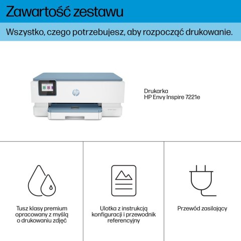HP Urządzenie Wielof. 7221e ENVY Inspire 2H2N1B HP Urządzenie Wielof. 7221e ENVY Inspire 2H2N1B