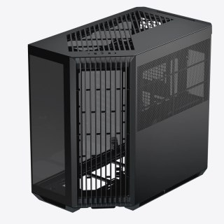 Obudowa do komputera APNX V1 PC-Gehäuse, Midi-Tower, ATX, czarna, szkło hartowane