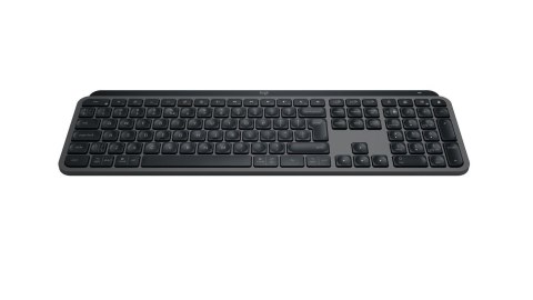 Klawiatura Logitech MX Keys S Uniwersalna RF Wireless + Bluetooth QWERTY Amerykański międzynarodowy Grafitowy Klawiatura Logitech MX Keys S Uniwersalna RF Wireless + Bluetooth QWERTY Amerykański międzynarodowy Grafitowy