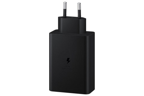 Ładowarka sieciowa SAMSUNG Trio EP-T6530 65W PD 1x USB-A, 2x USB-C (EP-T6530NBEGEU) Czarny Ładowarka sieciowa SAMSUNG Trio EP-T6530 65W PD 1x USB-A, 2x USB-C (EP-T6530NBEGEU) Czarny