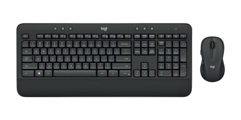 Logitech Advanced MK545 klawiatura Dołączona myszka Biuro RF Wireless QWERTY Amerykański międzynarodowy Czarny Logitech Advanced MK545 klawiatura Dołączona myszka Biuro RF Wireless QWERTY Amerykański międzynarodowy Czarny