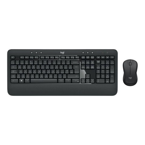 Logitech Advanced MK545 klawiatura Dołączona myszka Biuro RF Wireless QWERTY Amerykański międzynarodowy Czarny Logitech Advanced MK545 klawiatura Dołączona myszka Biuro RF Wireless QWERTY Amerykański międzynarodowy Czarny
