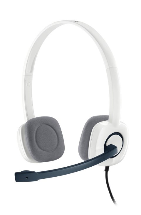 Logitech H150 Zestaw słuchawkowy Przewodowa Opaska na głowę Biuro/centrum telefoniczne Biały Logitech H150 Zestaw słuchawkowy Przewodowa Opaska na głowę Biuro/centrum telefoniczne Biały