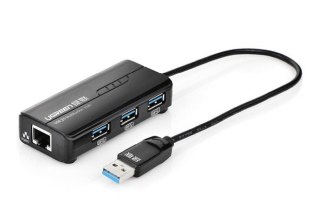 20265 Wielofunkcyjny adapter Ethernet 3 x USB 3.0, 1 x RJ45