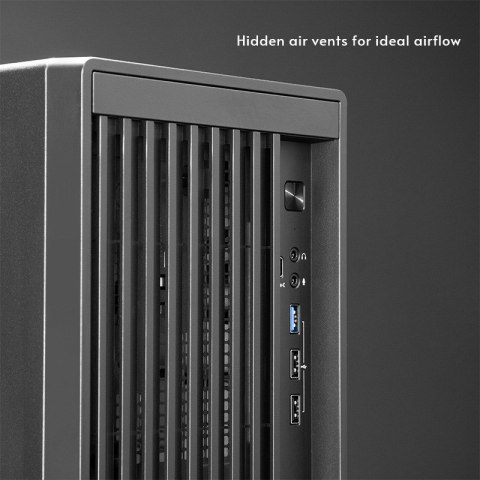 Chieftec Midi Tower BS-20B-OP, Schwarz o.NT Czarny Chieftec Midi Tower BS-20B-OP, Schwarz o.NT Czarny