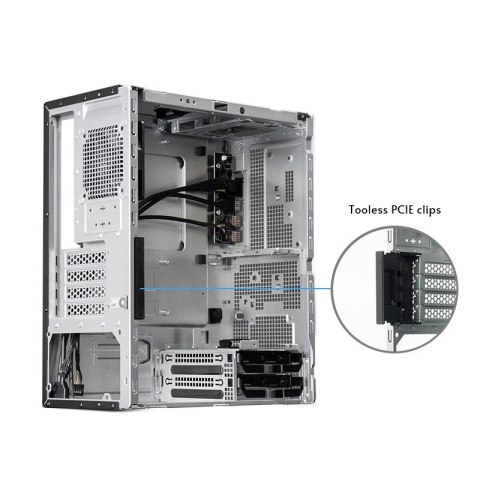 Chieftec Midi Tower BS-20B-OP, Schwarz o.NT Czarny Chieftec Midi Tower BS-20B-OP, Schwarz o.NT Czarny