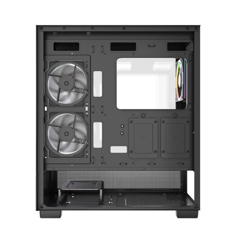 GEMBIRD OBUDOWA FORNAX X550 AQUARIUM MIDI-TOWER (2X USB 3.1, 1X USB TYPE-C) 3X FAN, CZARNA