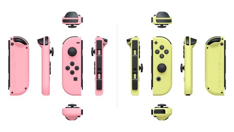 Joy-Con Para Pastelowy różowy / Pastelowy żółty