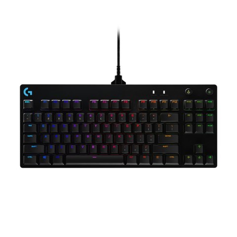 Klawiatura Logitech G915 LIGHTSPEED WRLS RGB MECH KB/GL CLICKY - CARBON US INTL Klawiatura Logitech G915 LIGHTSPEED WRLS RGB MECH KB/GL CLICKY - CARBON US INTL