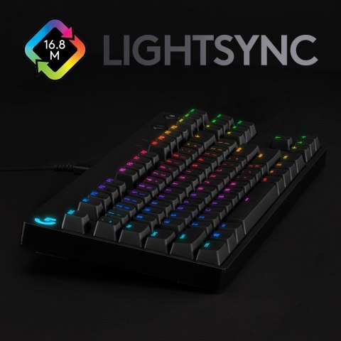 Klawiatura Logitech G915 LIGHTSPEED WRLS RGB MECH KB/GL CLICKY - CARBON US INTL Klawiatura Logitech G915 LIGHTSPEED WRLS RGB MECH KB/GL CLICKY - CARBON US INTL