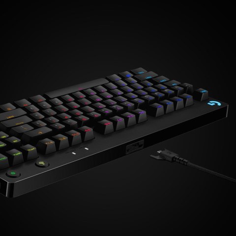 Klawiatura Logitech G915 LIGHTSPEED WRLS RGB MECH KB/GL CLICKY - CARBON US INTL Klawiatura Logitech G915 LIGHTSPEED WRLS RGB MECH KB/GL CLICKY - CARBON US INTL