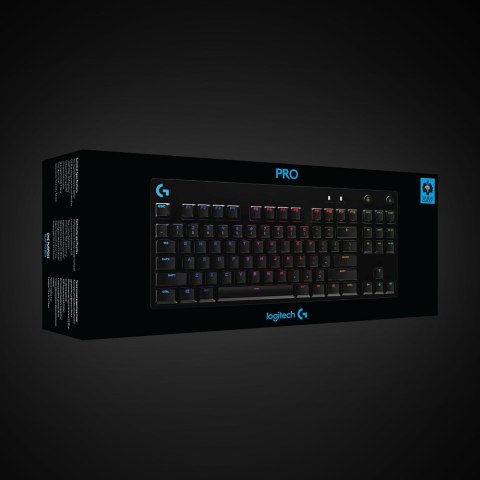 Klawiatura Logitech G915 LIGHTSPEED WRLS RGB MECH KB/GL CLICKY - CARBON US INTL Klawiatura Logitech G915 LIGHTSPEED WRLS RGB MECH KB/GL CLICKY - CARBON US INTL