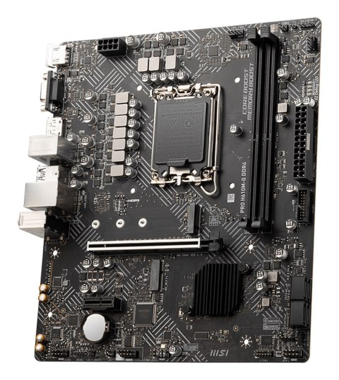 MSI PRO H610M-G DDR4 płyta główna Intel H610 LGA 1700 micro ATX MSI PRO H610M-G DDR4 płyta główna Intel H610 LGA 1700 micro ATX