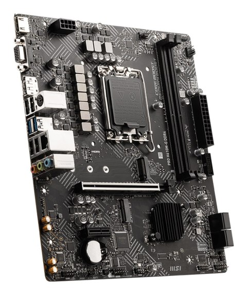 MSI PRO H610M-G DDR4 płyta główna Intel H610 LGA 1700 micro ATX MSI PRO H610M-G DDR4 płyta główna Intel H610 LGA 1700 micro ATX