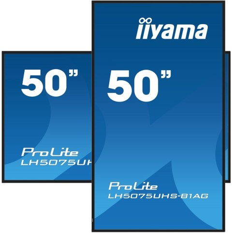 Monitor Iiyama ProLite LH5075UHS-B1AG - Przekątna 50" - Płaski ekran - 125.7 cm
