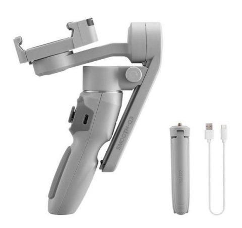 Ręczny stabilizator kamery Zhiyun Tech SMOOTH-Q3, Szary, 340°, -260 - 80°, -150 - 150°, 0.28 kg