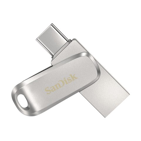 SanDisk Ultra Dual Drive Luxe pamięć USB 1000 GB USB Type-A / USB Type-C 3.2 Gen 1 (3.1 Gen 1) Stal nierdzewna SanDisk Ultra Dual Drive Luxe pamięć USB 1000 GB USB Type-A / USB Type-C 3.2 Gen 1 (3.1 Gen 1) Stal nierdzewna