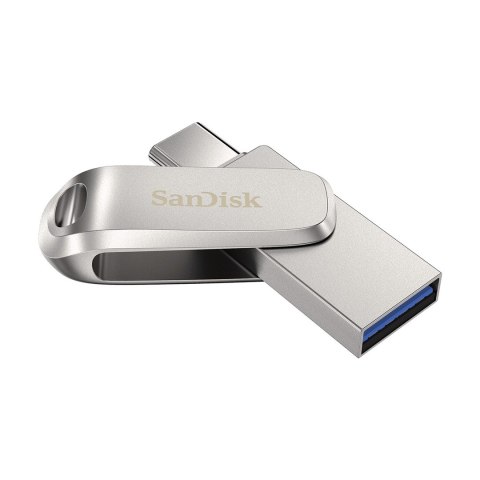 SanDisk Ultra Dual Drive Luxe pamięć USB 1000 GB USB Type-A / USB Type-C 3.2 Gen 1 (3.1 Gen 1) Stal nierdzewna SanDisk Ultra Dual Drive Luxe pamięć USB 1000 GB USB Type-A / USB Type-C 3.2 Gen 1 (3.1 Gen 1) Stal nierdzewna
