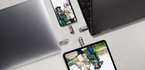 SanDisk Ultra Dual Drive Luxe pamięć USB 1000 GB USB Type-A / USB Type-C 3.2 Gen 1 (3.1 Gen 1) Stal nierdzewna SanDisk Ultra Dual Drive Luxe pamięć USB 1000 GB USB Type-A / USB Type-C 3.2 Gen 1 (3.1 Gen 1) Stal nierdzewna