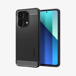 Spigen Rugged Armor pokrowiec na telefon komórkowy 17 cm (6.7") Czarny