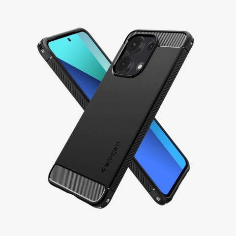 Spigen Rugged Armor pokrowiec na telefon komórkowy 17 cm (6.7") Czarny Spigen Rugged Armor pokrowiec na telefon komórkowy 17 cm (6.7") Czarny