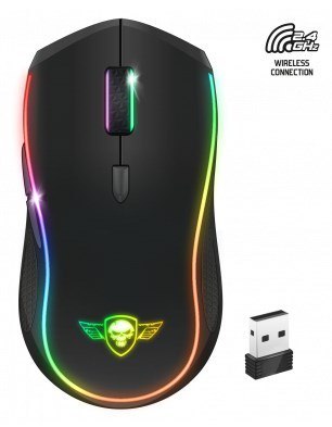 Spirit of Gamer PRO-M9 myszka Gaming Oburęczny RF Wireless Optyczny 4200 DPI