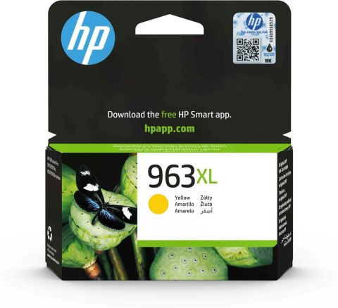 HP 963XL oryginalny wysokowydajny wkład atramentowy żółty HP 963XL oryginalny wysokowydajny wkład atramentowy żółty