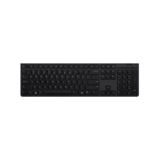 Klawiatura Lenovo Professional Wireless Rechargeable Keyboard 4Y41K04074 Estonian, Scissors switch keys, Grey
