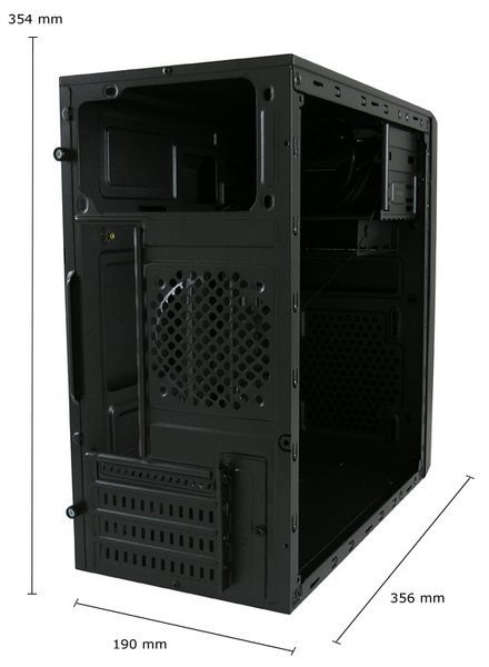 LC-Power Geh Micro ATX 2014MB (B/2xUSB2.0/1xUSB3.0)