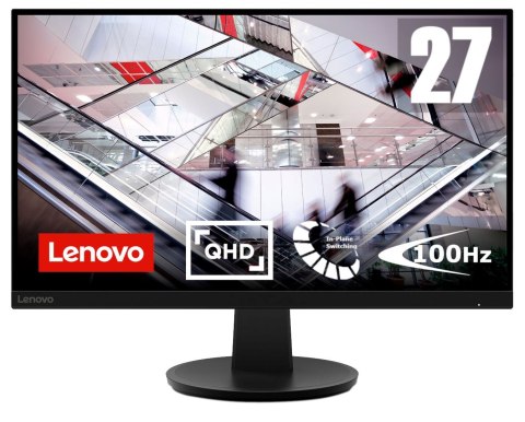 Lenovo N27q monitor komputerowy 68,6 cm (27") 2560 x 1440 px Czarny Lenovo N27q monitor komputerowy 68,6 cm (27") 2560 x 1440 px Czarny