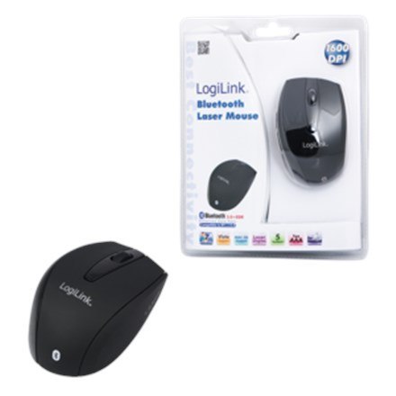 LogiLink ID0032A myszka Biuro Bluetooth Laser 1600 DPI LogiLink ID0032A myszka Biuro Bluetooth Laser 1600 DPI