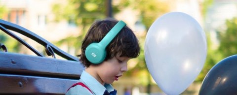 Muza | Stereofoniczne słuchawki Bluetooth dla dzieci | M-215BTB | Bezprzewodowy | Nauszne | Łączność Bluetooth | Niebieski | Bez Muza | Stereofoniczne słuchawki Bluetooth dla dzieci | M-215BTB | Bezprzewodowy | Nauszne | Łączność Bluetooth | Niebieski | Bez