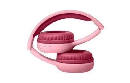 Muza | Stereofoniczne słuchawki Bluetooth dla dzieci | M-215BTP | Bezprzewodowy | Nauszne | Łączność Bluetooth | Różowy | Bezprz