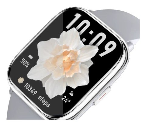 MyPhone Zegarek Pastelowy | Inteligentny zegarek | Dioda AMOLED | 1,75" | Wodoodporny | Srebrnoszary MyPhone Zegarek Pastelowy | Inteligentny zegarek | Dioda AMOLED | 1,75" | Wodoodporny | Srebrnoszary