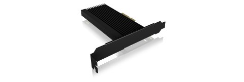 Rajd Sonic | Konwerter na 1x HDD/SSD dla slotu PCIe x4 | IB-PCI208-HS | Czarny